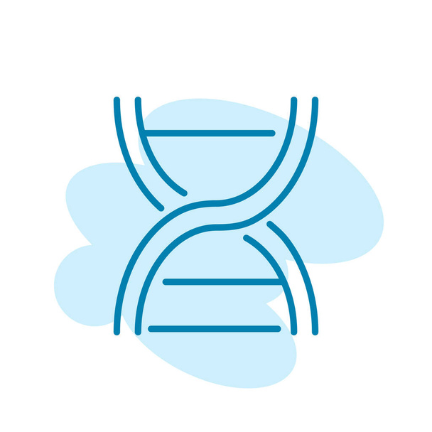Illustration Vector graphic of DNA icon template - Vector, Image