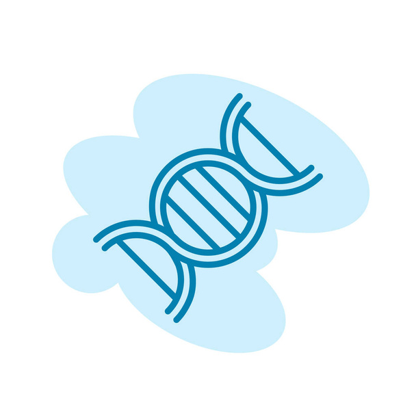 Ілюстрація Векторна графіка шаблону значка ДНК
 - Вектор, зображення