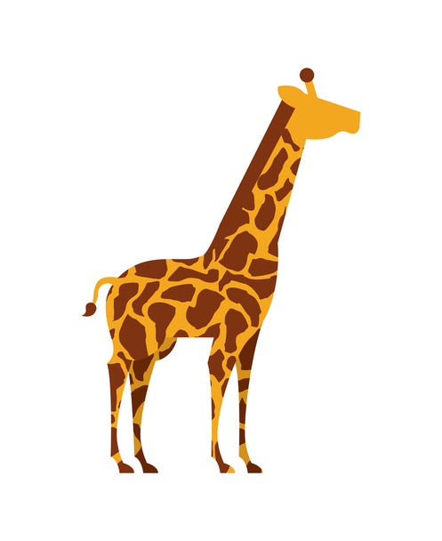 África girafa design
 - Vetor, Imagem
