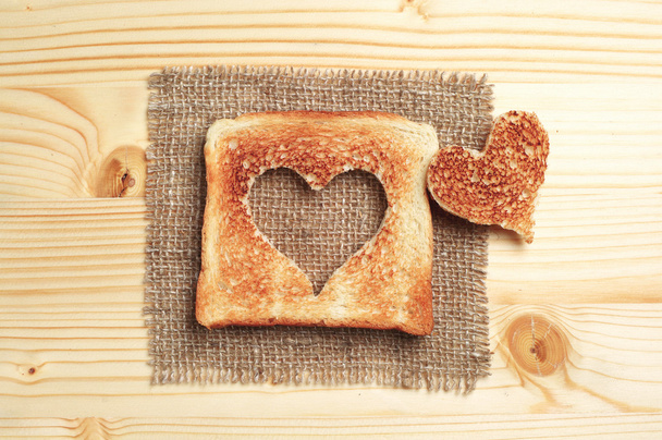 Slice of toast bread  - 写真・画像