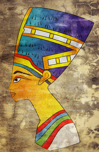 Królowa starożytnego Egiptu - Zdjęcie, obraz