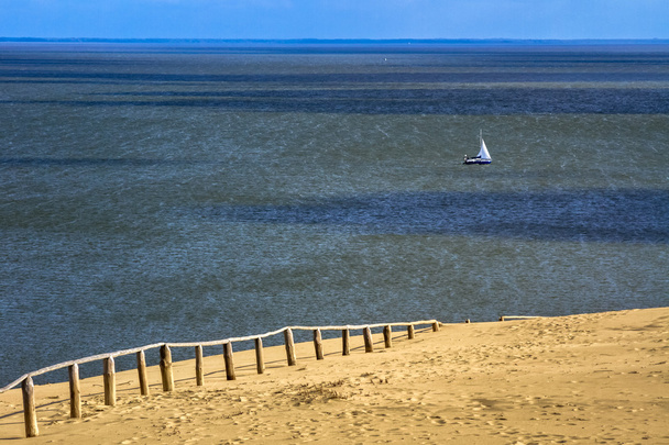 písečné duny v Kuronského zálivu - Fotografie, Obrázek
