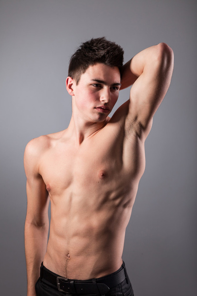 Portrait of young bodybuilder man - Zdjęcie, obraz