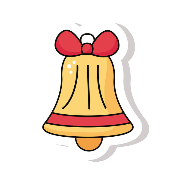 Счастливый веселый колокольный звон - Вектор,изображение