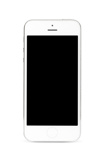 smartphone isolated on white background - Foto, afbeelding