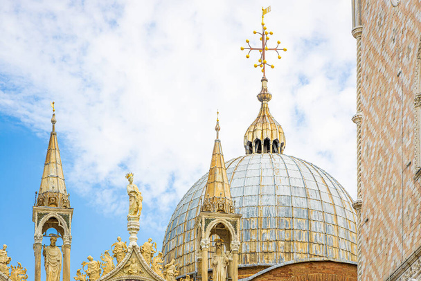 Saint Mark 's Bazilikası Venedik, İtalya - Fotoğraf, Görsel