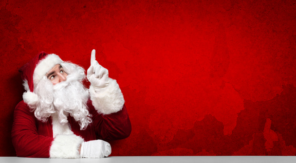 Открытки на Рождество, концепция дизайна Санта-Клауса. - Фото, изображение