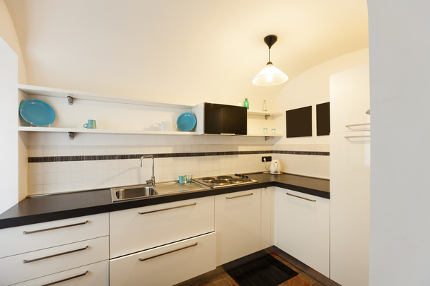 White kitchen - Foto, Imagen