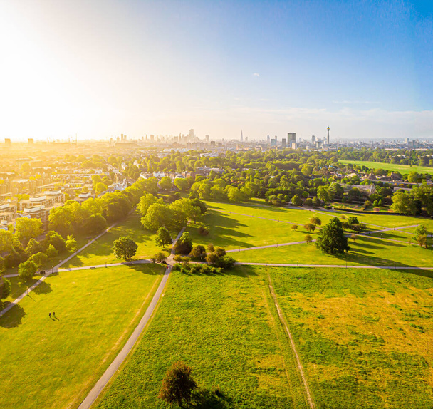 Vista aérea da colina de Primrose em Londres, Reino Unido - Foto, Imagem