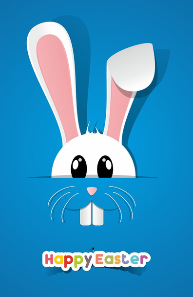 Happy Easter Greeting Card - Vector, afbeelding