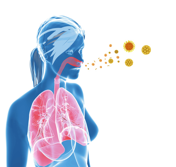 Alergia ao pólen ou febre dos fenos
 - Foto, Imagem