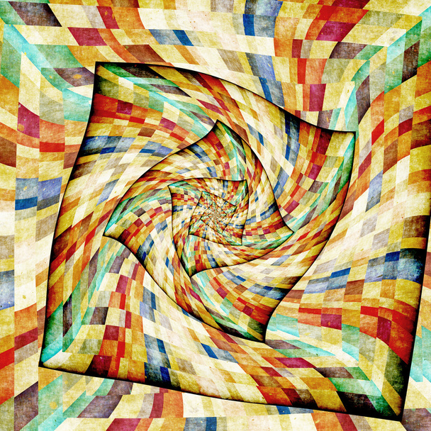 Multicolor Sluneční paprsky grunge pozadí  - Fotografie, Obrázek