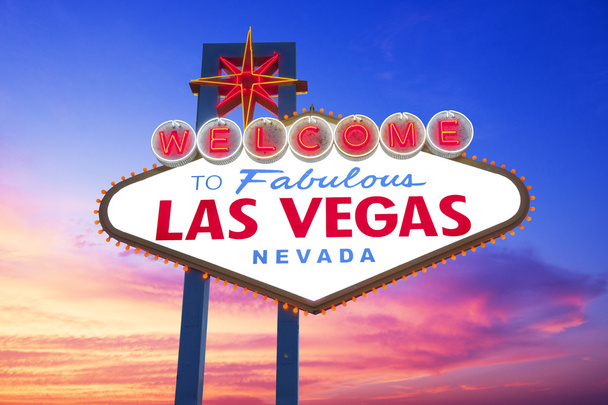 Las Vegas-neon jel - Fotó, kép