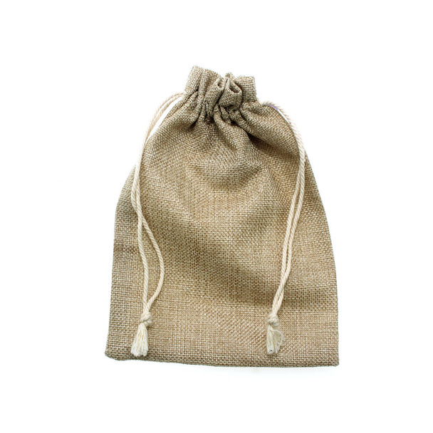 Bags made of cloth on a white background. - Photo, Image