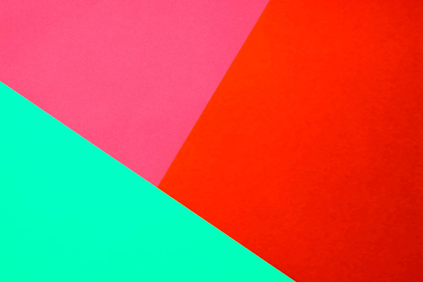 moderne abstracte kleurrijke minimalistische foto van papier achtergrond - Foto, afbeelding
