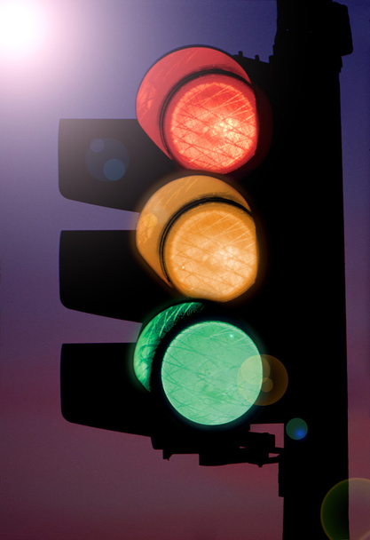 trafik ışıkları - Fotoğraf, Görsel