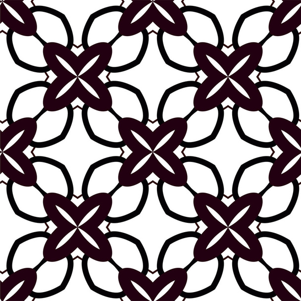 Abstract geometric ornamental seamless pattern. Design background, vector illustration  - Вектор,изображение