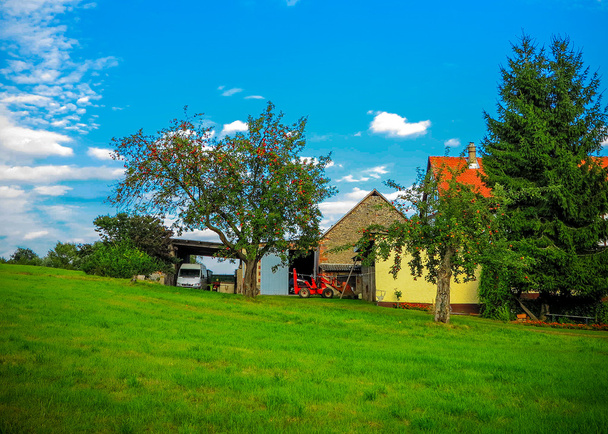 kleine Duitse boerderij - Foto, afbeelding