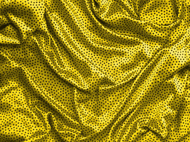 Valaiseva keltainen silkki puku rakenne tausta - Valokuva, kuva