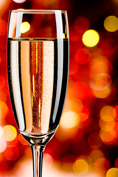 Champagne on abstract background - Photo, Image