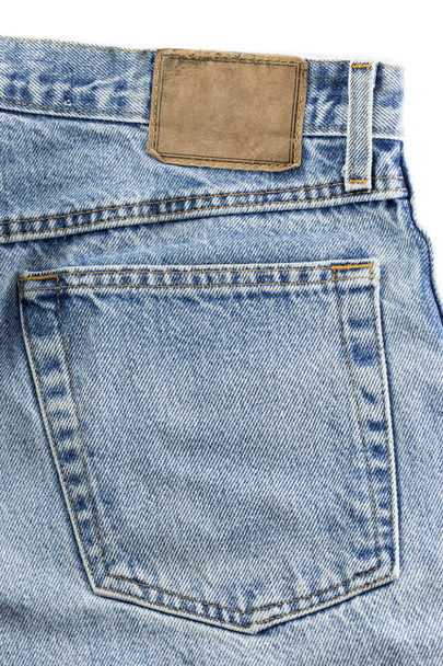 Синий джинс крупным планом
  - Фото, изображение