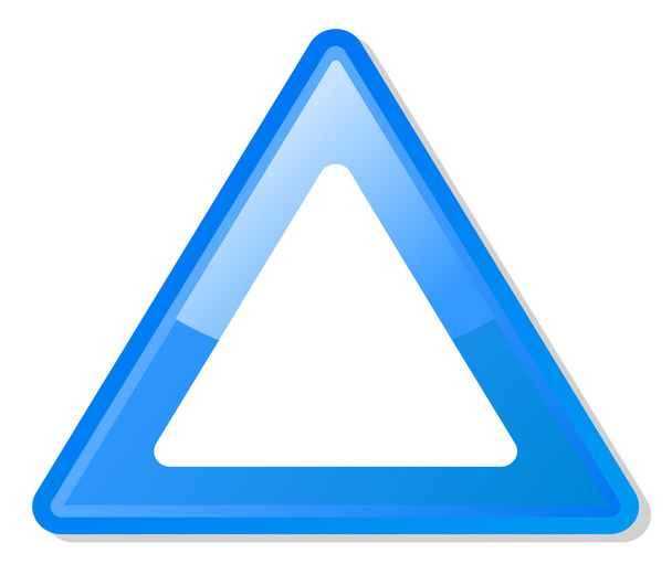Синій трикутничок попередження
 - Фото, зображення