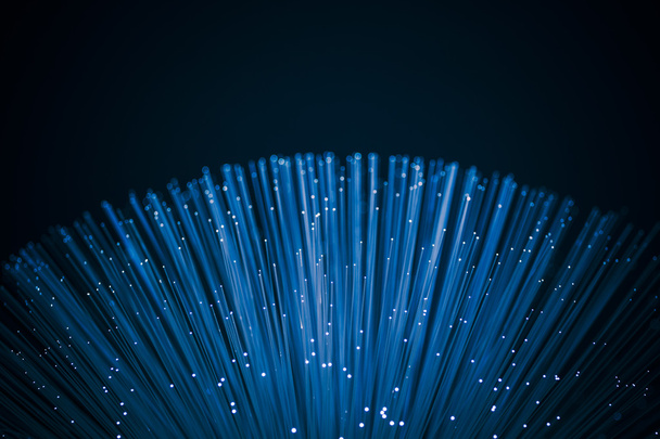 Fiber optics close-up - Фото, изображение