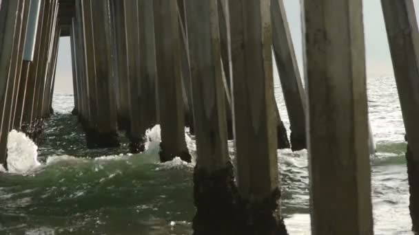 Pier on Beach - Footage, Video