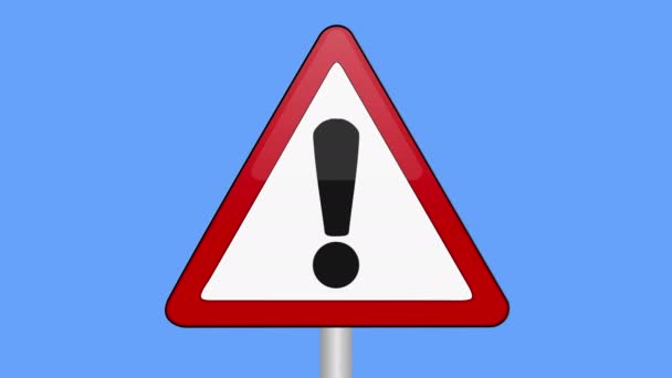 国際的な危険または警告記号は、危険な状況について警告するように設計された認識可能なシンボルです。. - 映像、動画