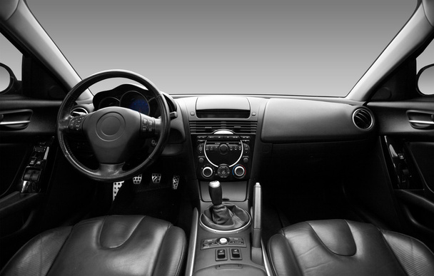 Vista del interior de un automóvil moderno
 - Foto, imagen