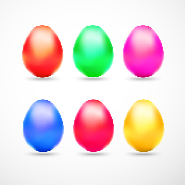 Easter eggs. - Vector, Image