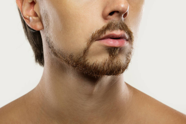 Young and handsome man with a latino style beard - Foto, Bild