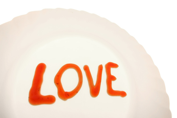 Amor en el plato
 - Foto, imagen