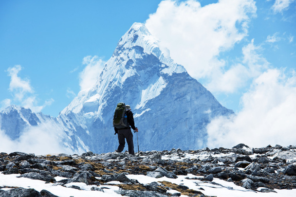Randonnée en Himalaya
 - Photo, image