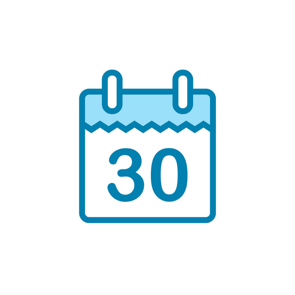 Illustration Vector graphic of calendar icon. Fit for agenda, remember, application, reminder etc. - Vector, Image