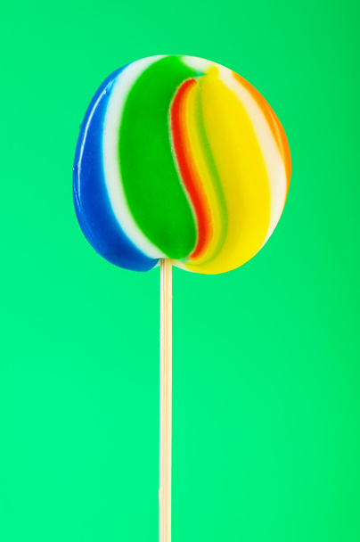 renkli arka planı renkli lolipop - Fotoğraf, Görsel