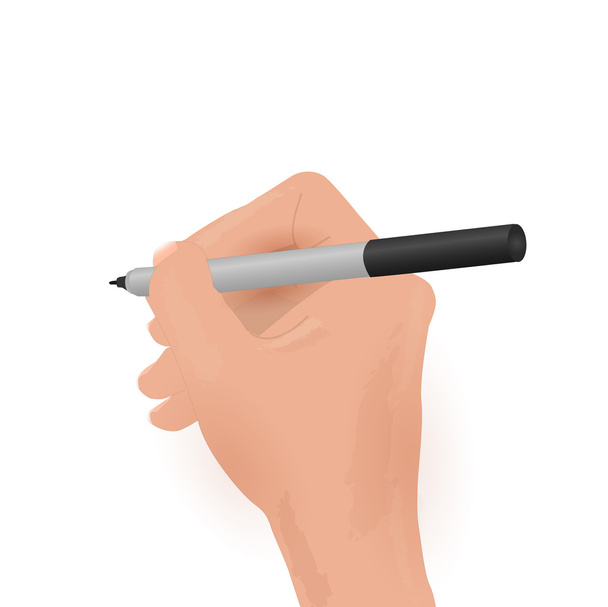 Escritura a mano, ilustración
 - Vector, Imagen