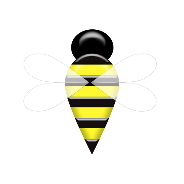Бамбл-пчела
 - Вектор,изображение