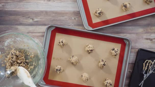 Домашнє печиво з шоколаду крупним планом
  - Кадри, відео