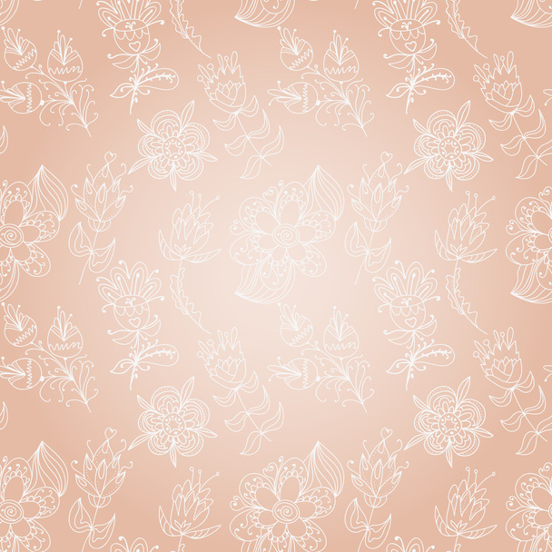 floral wallpaper - Vector, imagen