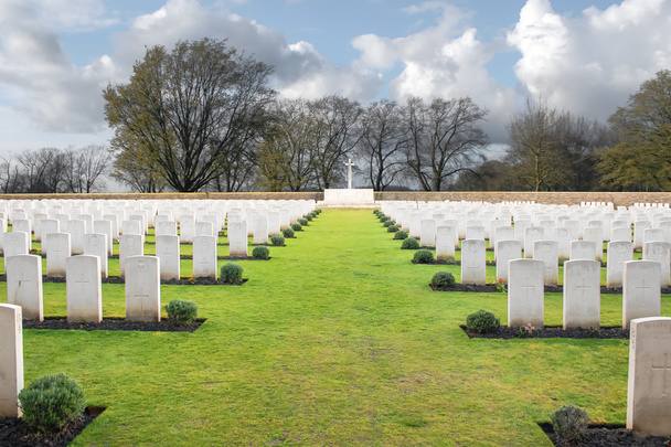 Madera cementerio gran guerra mundial uno flandes Bélgica
 - Foto, Imagen