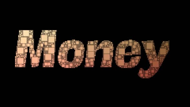 Money Handler Піксельована зміна тексту Looting Grid з ефектом глюка
 - Кадри, відео