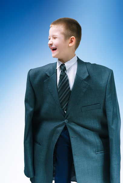 boy in suit - Φωτογραφία, εικόνα