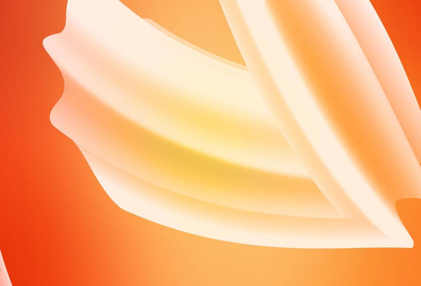 ライトオレンジベクトルカラフルなぼかし背景。グラデーションのあるモダンな抽象的なイラスト。あなたのビジネスのための新しいデザイン. - ベクター画像