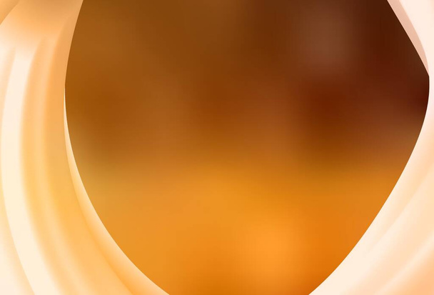 Light Orange Vektor modernes elegantes Layout. Moderne abstrakte Illustration mit Farbverlauf. Eleganter Hintergrund für ein Markenbuch. - Vektor, Bild