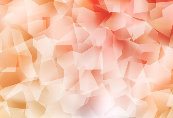 Ελαφρύ πορτοκαλί διάνυσμα κλίση τρίγωνα μοτίβο. Κομψό φωτεινό πολυγωνικό εικονογράφηση με κλίση. Υφή μοτίβο για το υπόβαθρό σας. - Διάνυσμα, εικόνα
