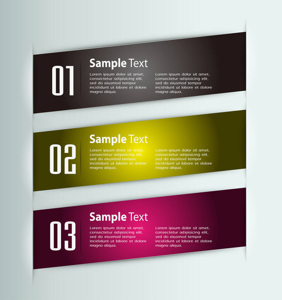 modern text box templates, banner Infographics - Vector, Image
