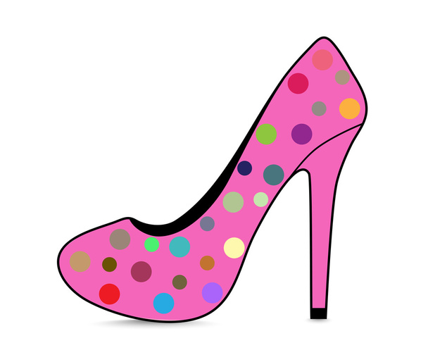 Creative women shoes - ベクター画像