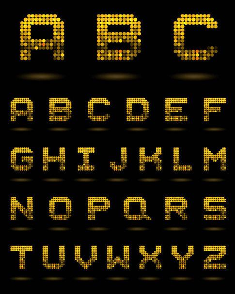 vector illustration of alphabet set. - ベクター画像