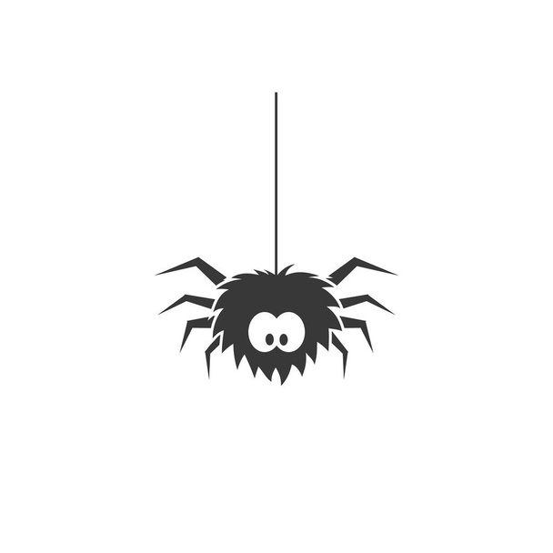 Знак вектора иконки паука - Вектор,изображение